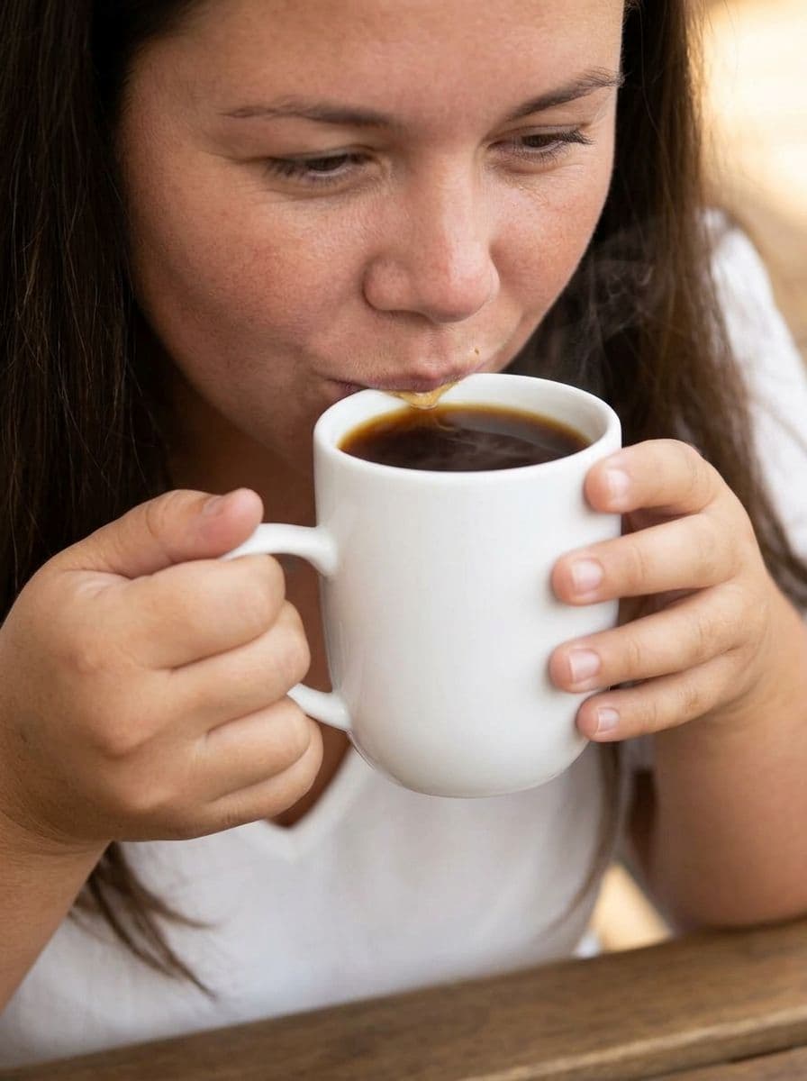 Cold brew coffee grounds smooth low bitterness